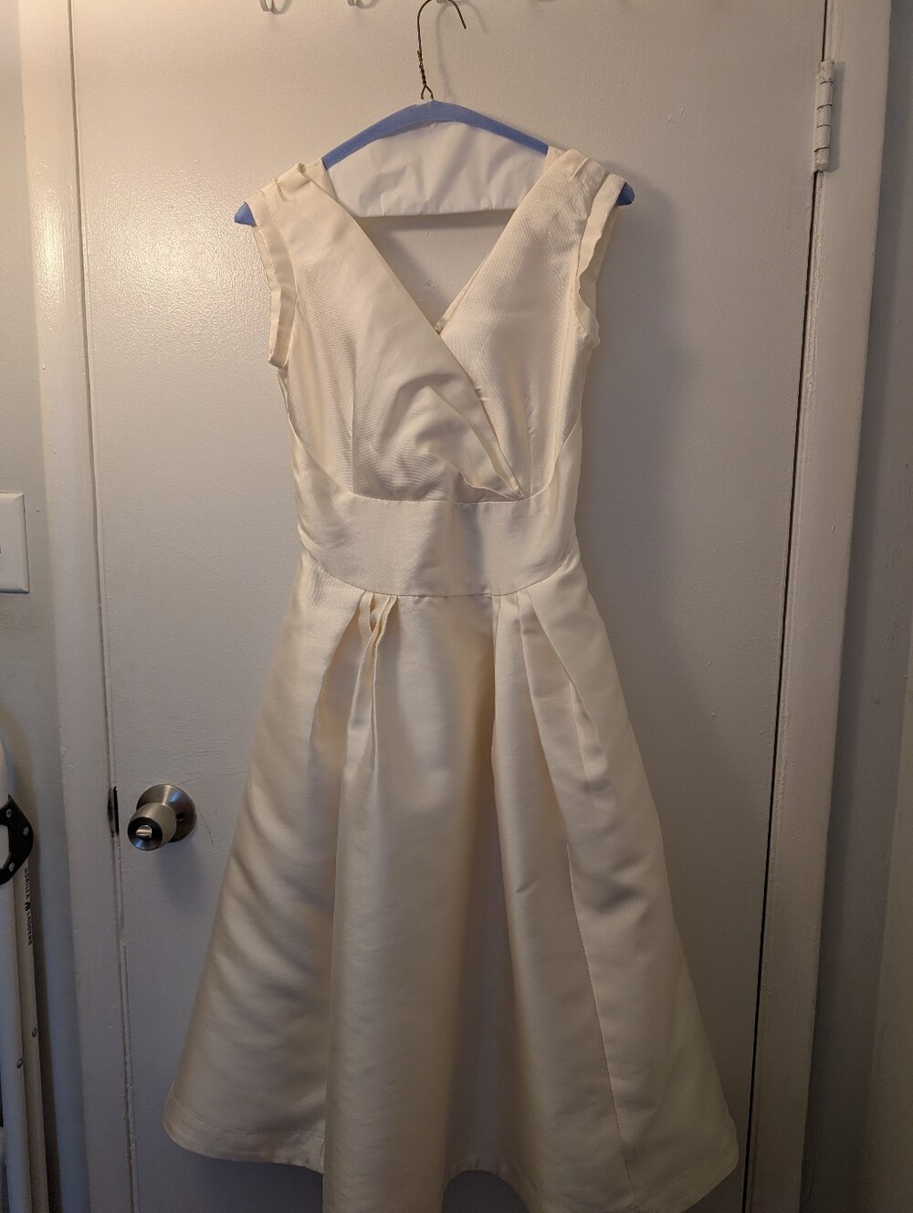 ModCloth x Emily and Fin Keener Postures A-Line Wedding Dress 